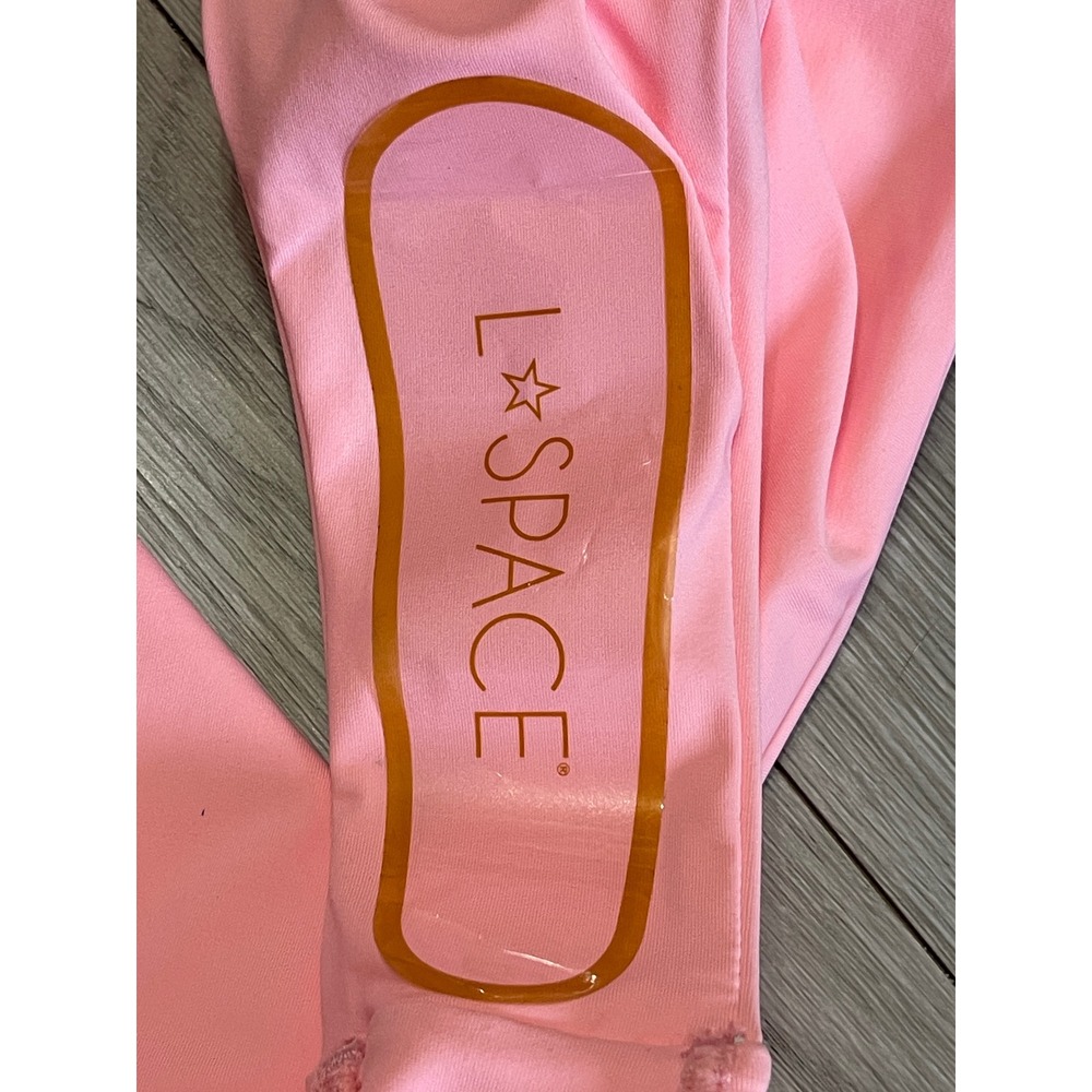 L Space x Jamie Van Slooten Leilani Bitsy Bikini Bottom Pink Large - Picture 5 of 11